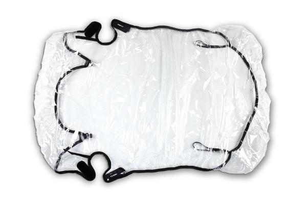 CUBE Regenschutz f&uuml;r Kinder Fahrradanh&auml;nger Double