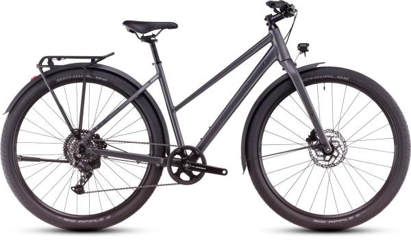 Cube Hyde ONE FE graphite'n'black Gr&ouml;&szlig;e: Trapeze 46 cm