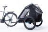 CUBE Regenschutz für Kinder Fahrradanhänger Double
